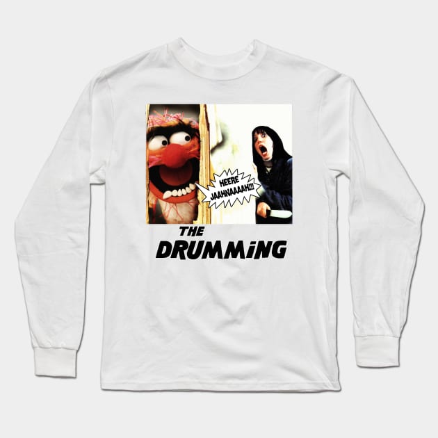 The Drumming Long Sleeve T-Shirt by ideeddido2